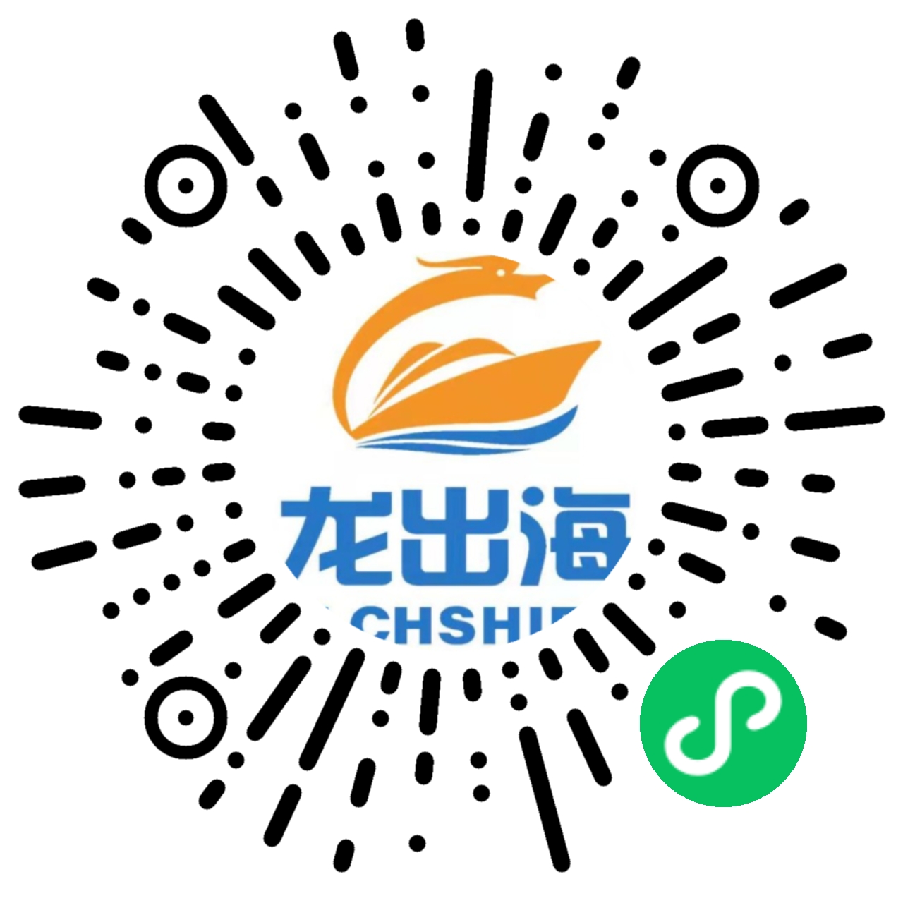 龙出海微信小程序码